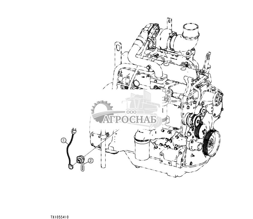 Нагреватель охлаждающей жидкости блока двигателя (220 В) - ST768 144.jpg